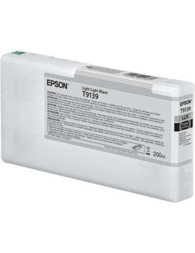 Epson T9139 Preto Light Light Cartucho de Tinta Original - C13T913900
