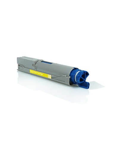 OKI C3520/C3530/MC350/MC360 Amarelo Cartucho de Toner Genérico - Substitui 43459369