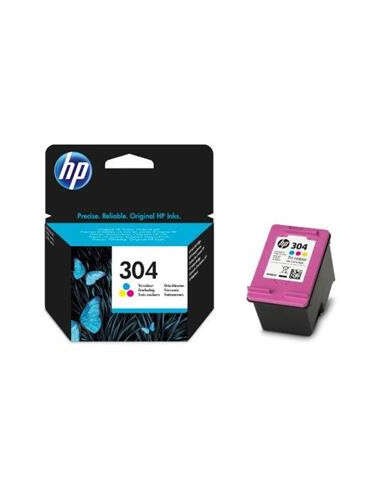 Cartucho de Tinta Original HP 304 Colorido - N9K05AE