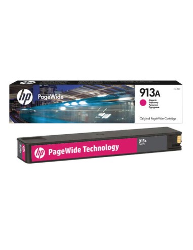 Cartucho de Tinta Original HP 913A Magenta - F6T78AE