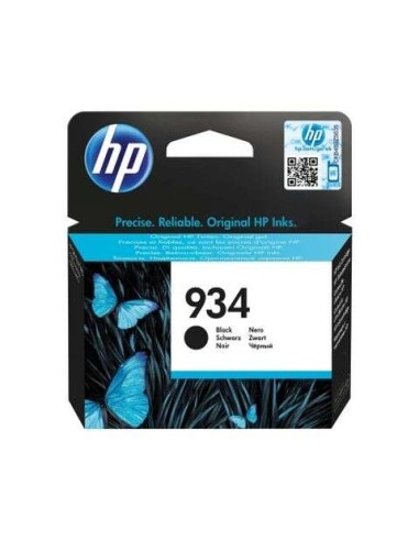 HP 934 Cartucho de Tinta Preto Original - C2P19AE