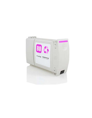 HP 80 Magenta Cartucho de Tinta Genérico - Substitui C4847A
