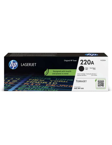 Cartucho de Toner Original HP W2200A Preto - 220A