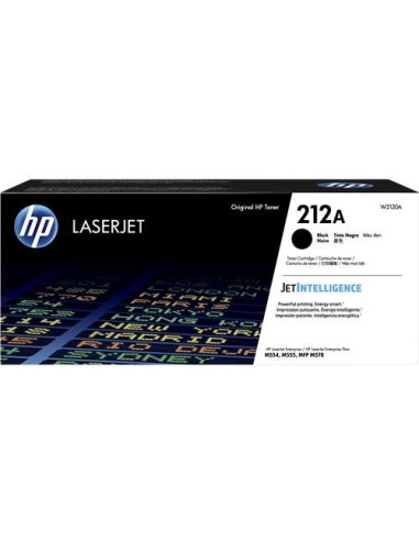 Cartucho de Toner Original HP W2120A Preto - 212A