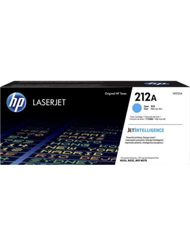 Cartucho de Toner Original HP W2121A Ciano - 212A