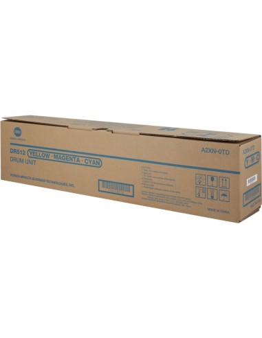 Konica Minolta DR512 Tambor de Imagem Original - DR512CMY/A2XN0TD (Tambor)