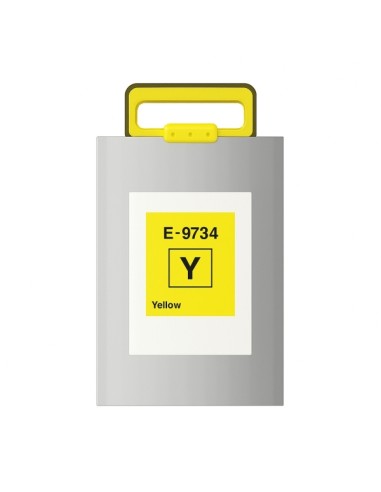 Epson T9734 Amarelo Cartucho de Tinta Pigmentada Genérico - Substitui C13T973400