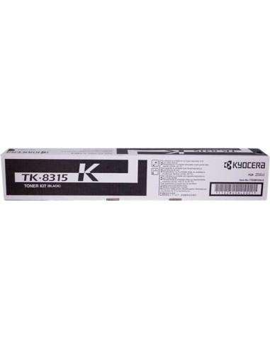 Cartucho de Toner Original Kyocera TK8315 Preto - 1T02MV0NL0/TK8315K