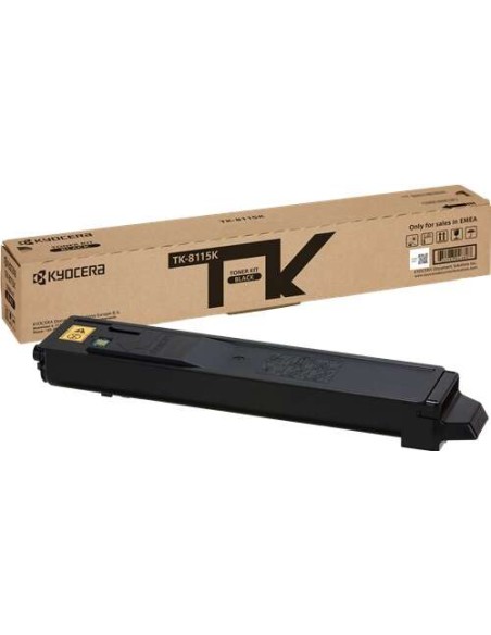 Cartucho de Toner Original Kyocera TK8115 Preto - 1T02P30NL0/TK8115K