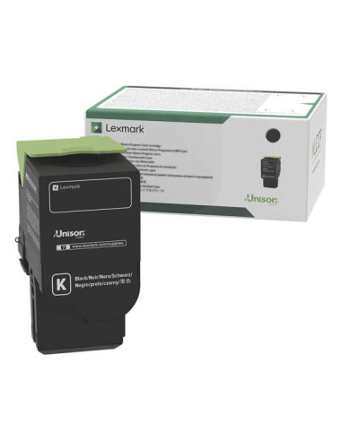 Lexmark CS421/CS521/CS622/CX421/CX522/CX622/CX625 Cartucho de Toner Original Preto - 78C20K0