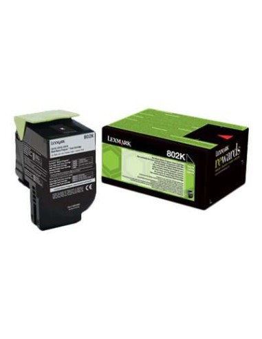 Lexmark CX310/CX410/CX510 Preto Cartucho de Toner Original - 80C20K0/80C20KE/802K