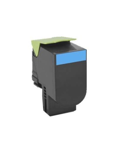 Lexmark CX410/CX510 Ciano Cartucho de Toner Original - 80C2HC0/80C2HCE/802HC