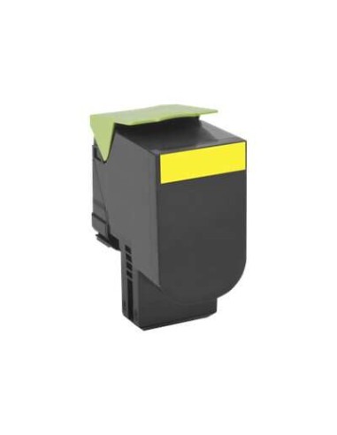 Lexmark CX410/CX510 Amarelo Cartucho de Toner Original - 80C2HY0/80C2HYE/802HY