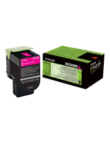 Lexmark CX510 Cartucho de Toner Magenta Original - 80C2XM0/80C2XME/80C0X30/802XM