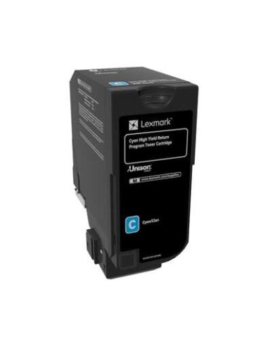 Lexmark CX725 Ciano Cartucho de Toner Original - 84C2HC0