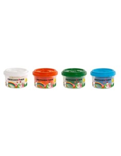 Eberhard Faber Mini Kids Pack com 4 Potes de 50g de Massa de Modelar + 2 Ferramentas - 90% Ingredientes Naturais - Fácil de Lav 2