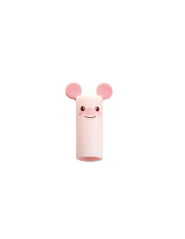 Eberhard Faber Animal Erase It! Caneta Gel Azul Apagável - Traço 0.7mm - Toque Suave - Design Porco