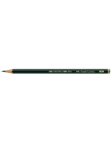 Faber-Castell Castell 9000 Lata de Metal com 144 Lápis de Grafite HB - Mina Resistente à Quebra - Ecológico