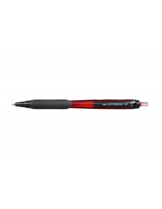 Uni-ball JetStream 101 Caneta de Tinta - Ponta Esferográfica 0.7mm - Traço 0.35mm aprox. - Tinta de Secagem Instantânea - Grip