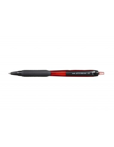 Uni-ball JetStream 101 Caneta de Tinta - Ponta Esferográfica 0.7mm - Traço 0.35mm aprox. - Tinta de Secagem Instantânea - Grip 