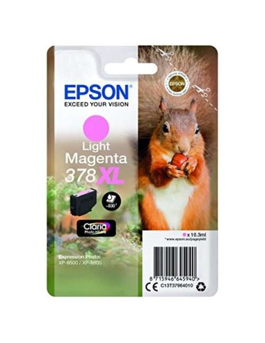 Epson 378XL Magenta Light Tinteiro Original - C13T37964010
