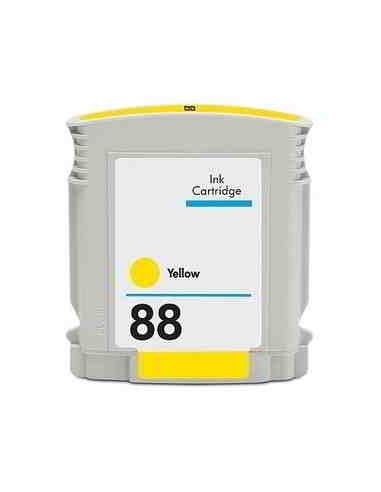 HP 88XL Amarelo Cartucho de Tinta Genérico - Substitui C9388AE/C9393AE