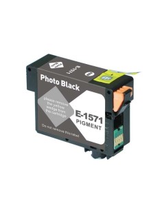 Epson T1571 Preto Foto Cartucho de Tinta Pigmentada Genérico - Substitui C13T15714010