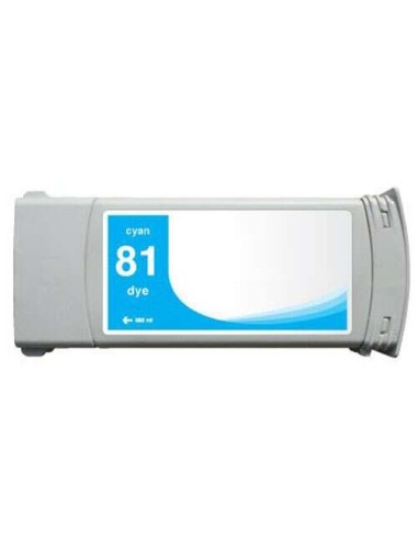 Cartucho de Tinta Genérico HP 81 Ciano - Substitui C4931A