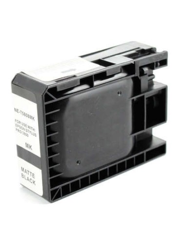 Epson T5808 Preto Mate Cartucho de Tinta Pigmentada Genérico - Substitui C13T580800