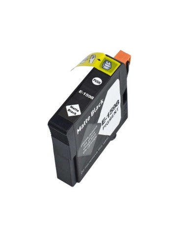 Epson T1598 Preto Mate Cartucho de Tinta Pigmentada Genérico - Substitui C13T15984010