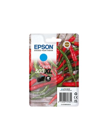 Epson 503XL Ciano Cartucho de Tinta Original - C13T09R24010