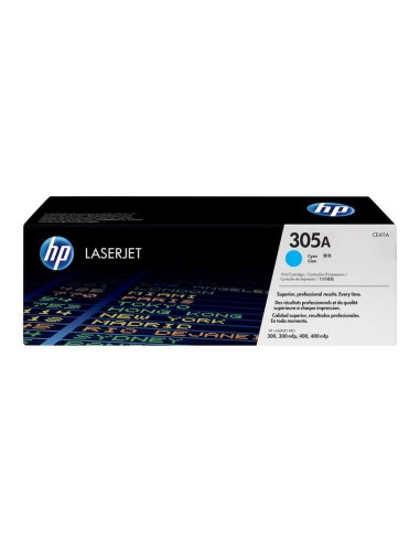 HP CE411A Cartucho de Toner Original Ciano - 305A