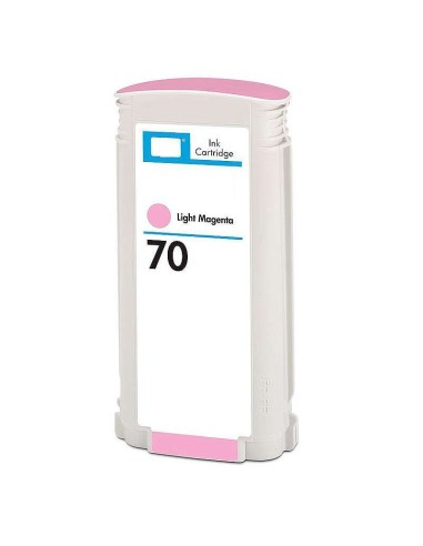 Cartucho de Tinta Pigmentada Genérico HP 70 Magenta Claro - Substitui C9455A