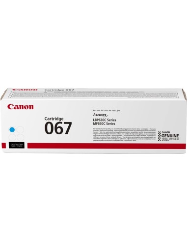 Canon 067 Cyan Cartucho de Toner Original - 5101C002