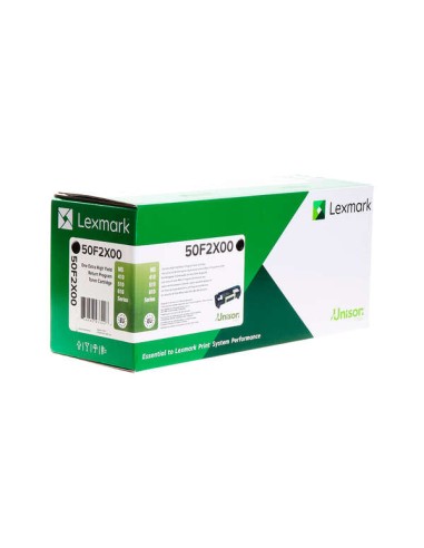 Lexmark MS410/MS415/MS510/MS610 Preto Cartucho de Toner Original - 50F2X0E/502X (Corporate)