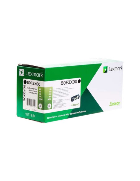 Lexmark MS410/MS415/MS510/MS610 Preto Cartucho de Toner Original - 50F2X0E/502X (Corporate)