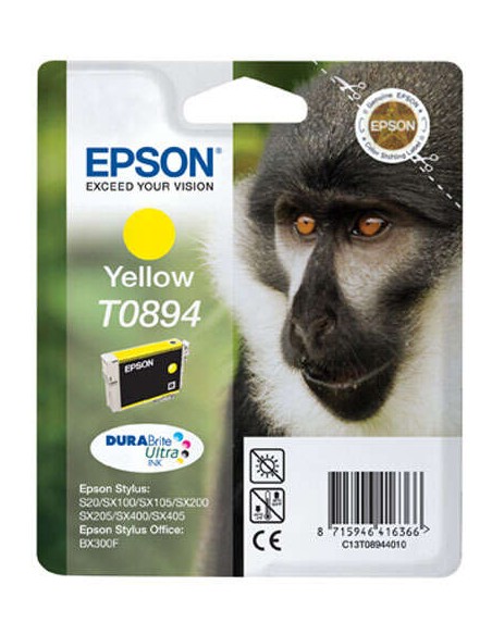 Epson T0894 Amarelo Cartucho de Tinta Original - C13T08944011