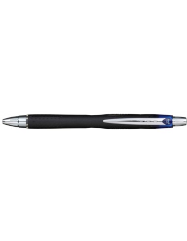 Uni-ball JetStream SXN-210 Caneta Retrátil - Ponta de Esfera 1mm - Tinta Resistente à Água e Luz - Secagem Instantânea - Cor Az
