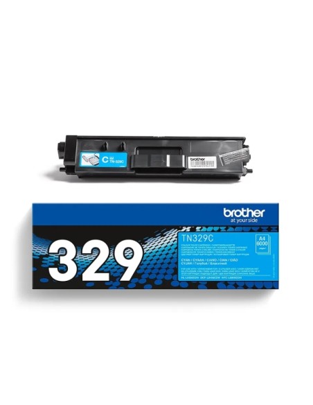 Brother TN329 Ciano Cartucho de Toner Original - TN329C