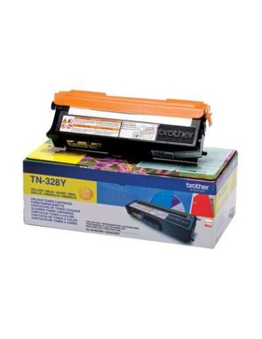 Brother TN328 Amarelo Cartucho de Toner Original - TN328Y