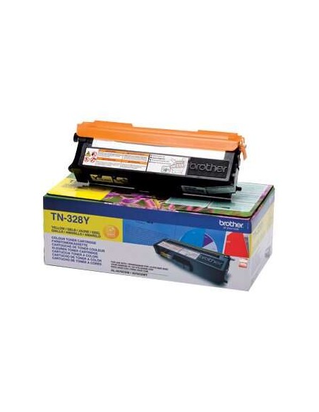 Brother TN328 Amarelo Cartucho de Toner Original - TN328Y