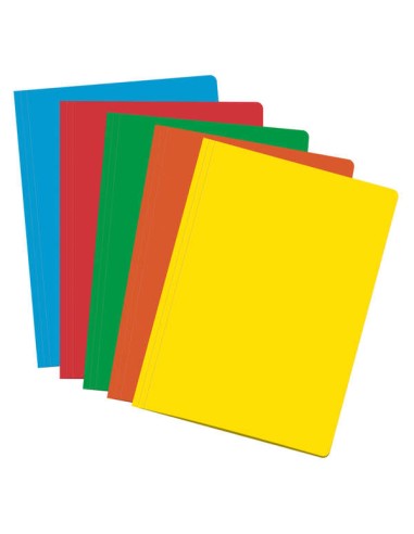 Dohe Pack de 50 Subcapas de Cartolina de 180g - Com Ranhura para Fastener - Resistente e Duradoura - Ideal para Organizar Docum
