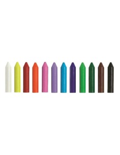 Alpino Pack de 12 Ceras de Cores Dacs - Textura Cremosa - Misturáveis - Pintura Suave e Cobertura - Colorido e Criativo - Cores 2