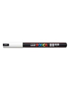 Posca PC-1MR Marcador de Pintura - Ponta Roller de Fibra 0.7mm - Tinta Pigmentada à Base de Água - Linha Extrafina - Resistente 2