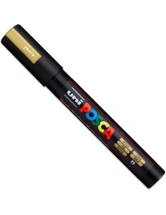 Posca PC-5M Pack de 4 Marcadores de Pintura - Ponta de Bala 1.8-2.5mm - Tinta à Base de Água - Não Permanente - Resistente à Lu 2