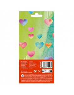 Apli Bolsa de Autocolantes Corações Holográficos - Adesivo Permanente - Decoração de Álbuns e Cartões - Estimula a Criatividade 2