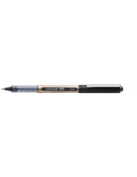 Uni-ball UB-150-10 Eye Broad Caneta de Tinta Líquida - Ponta de Esfera 1mm - Tinta Resistente à Água e Luz - Sistema de Control