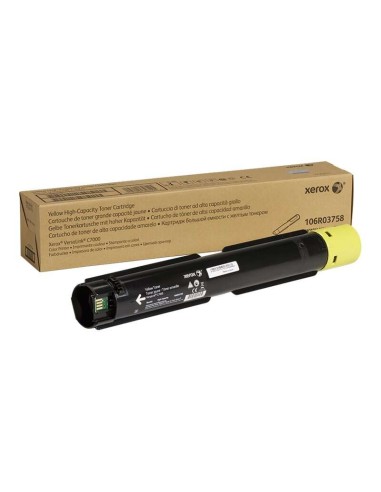 Xerox VersaLink C7000 Amarelo Cartucho de Toner Original - 106R03758
