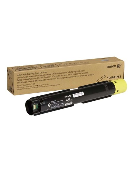 Xerox VersaLink C7000 Amarelo Cartucho de Toner Original - 106R03758