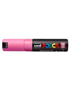 Posca PC-7M Marcador de Pintura - Ponta de Bala 4.5-5.5mm - Tinta à Base de Água - Resistente à Luz - Cor Rosa 2